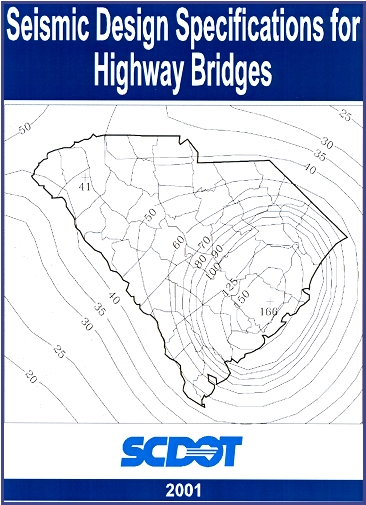 Photo of Cover page of Seismic Design Specifications for Highway Bridges - SCDOT 2001