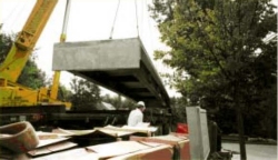 Photo of Richville Road Bridge during construction