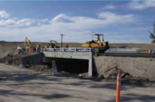 Another lift of HBP was placed before opening the road to traffic Sunday at 5PM.