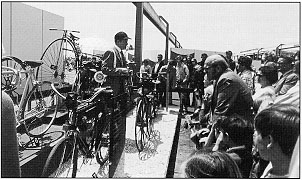 Photo: Bicycle display at Transpo '72.