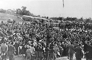 Photo: Yadkin (Pee Dee) River Bridge opening ceremony.