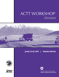 ACTT Workshop Montana 2004 cover