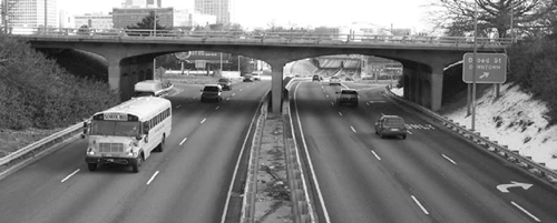 Figure 1 shows a photograph of the Broad Street Bridge Overpass.