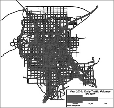Figure 3: 2030 Daily Traffic Volumes