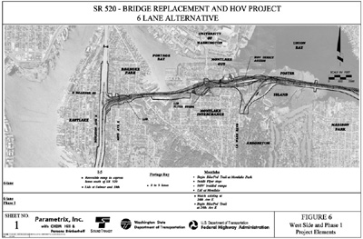 Figure 6. Westside and Phase 1 Project Elements (Click for full-size image)