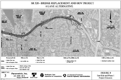 Figure 8. Eastside and Phase 1 Project Elements (Click for full-size image)