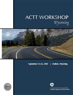 ACTT Workshop Minnesota 2004 cover