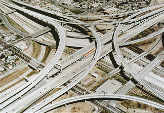 Photo: Interstate 105/Interstate 110 Interchange