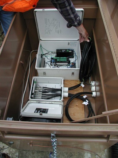 Photo of monitoring equipment
