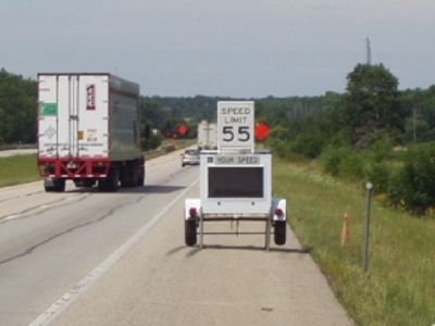 Speed Indicator Sign
