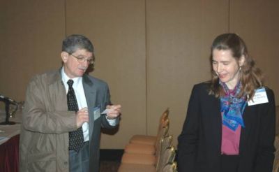 Charlie Churilla (left) and Dr. Richter (right)