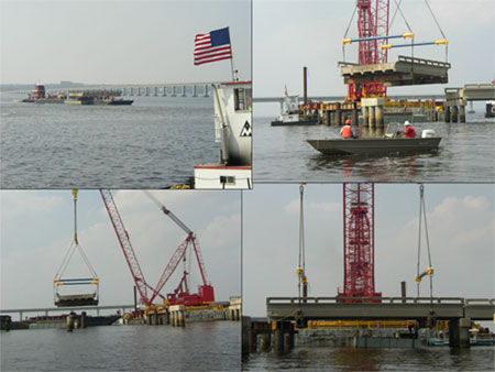 IH-10 Bridge over Escambia Bay, Florida construction