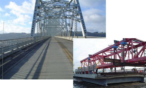 Lewis and Clark Bridge over Columbia River, Washington/Oregon