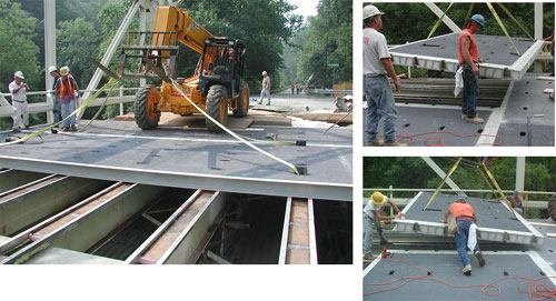 MD Deck Replacement with FRP Panels