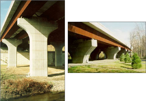 Segmental Precast Columns on I-287 Cross Westchester Expressway Viaducts