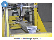 Subcomponents of the deck were fabricated and tested