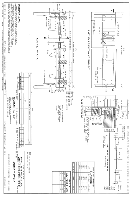 Figure 34. Diagram. Bridge plans, page 5