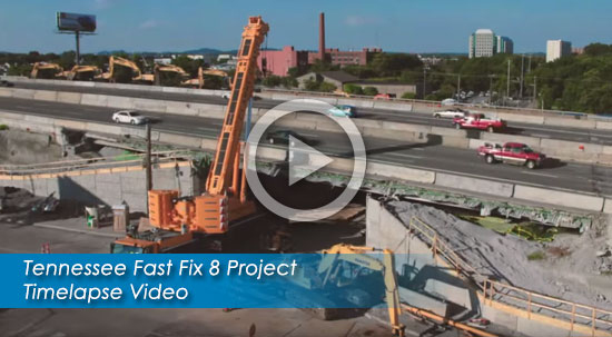 Tennessee Fast Fix 8 Project Timelapse Video