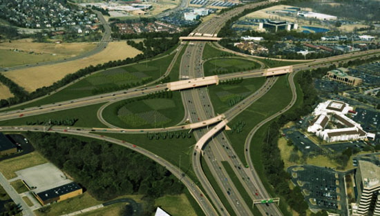 Photo of Ohio's interchange