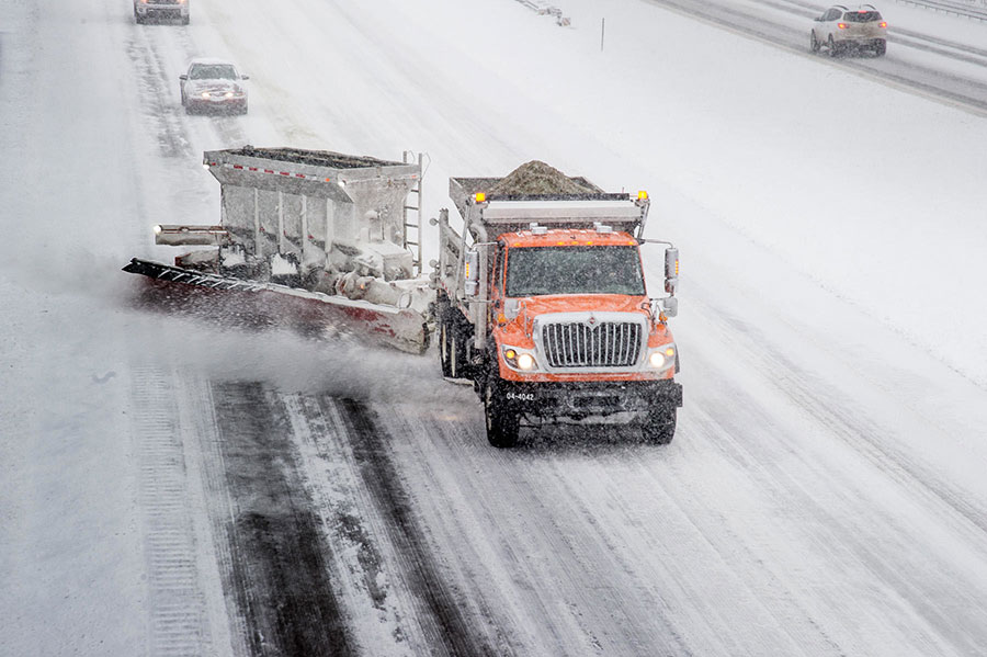 Michigan DOT Snow Plow