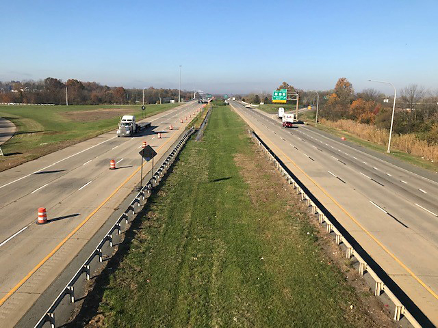 concrete overlay on I-495 in Delaware