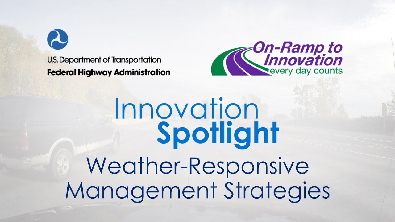 Weather-Responsive Management Strategies video