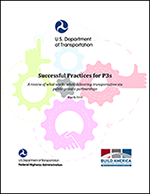 Cover page of the Successful Practices for P3s report