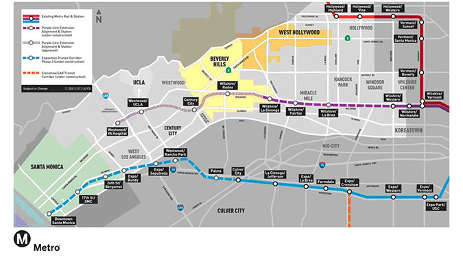 Westside Purple Line Extension, Section 1 - Los Angeles, California 