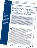 Photo of Road-use Pricing guide