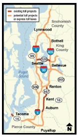 map of sr 520 area