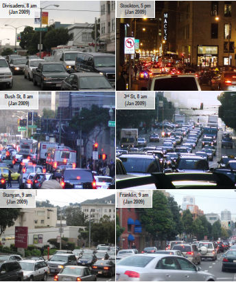 Photos of congestion