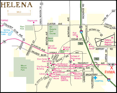 Helena City Map