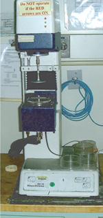 a rheometer