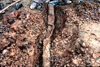 Crushed Edgedrain Pipe as described above