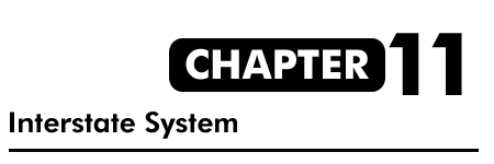Chapter 11: Interstate System