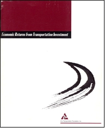 Cover of Economic Returns From Transportation Investment
