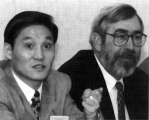 Photo of Charlie Han and Arthur Jacoby