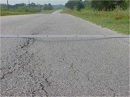 Figure 4.75 shows an example of rutting on a roadway with an asphalt-concrete (AC) surface.
