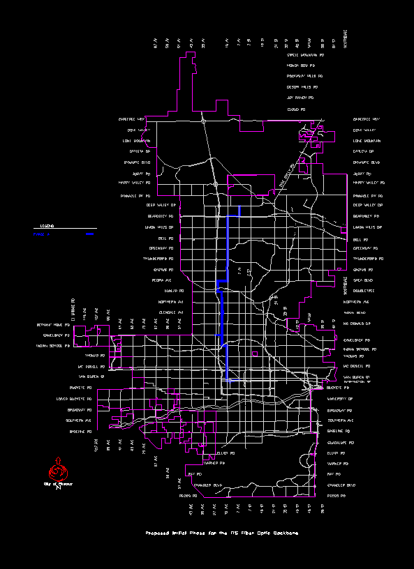 Project map as discussed above