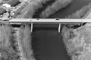 Photo of highway bridge over water