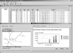 Screenshot of HER-ST software