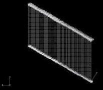 Example of a finite element model