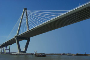 A photo of Cooper River Bridge, Charleston, SC