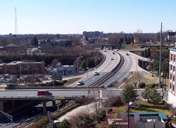 Improvements to the US 421/I-40 Business corridor in Winston-Salem, NC, were discussed at an April 2006 ACTT workshop.