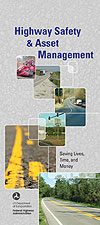 Cover of the Highway Safety & Asset Management brochure.