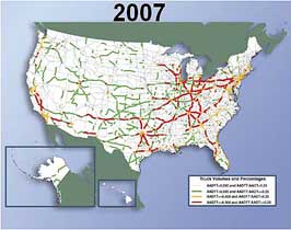 2007 Congestion Map