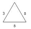 This shows a 9.84-foot by 9.84-foot by 9.84-foot (3-meter by 3-meter by 3-meter) equilateral triangle grid.