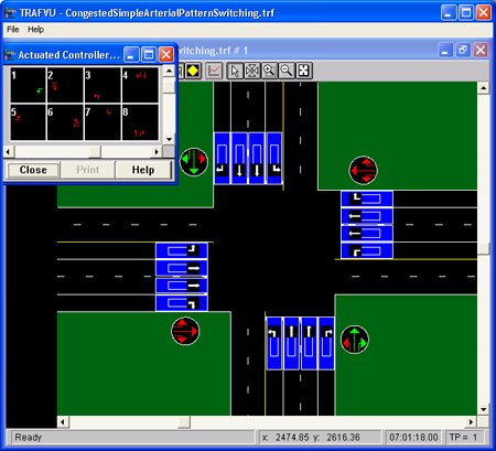 Figure 31. Screenshot. A complete utilization-detector layout for ACS Lite. Click here for more information.