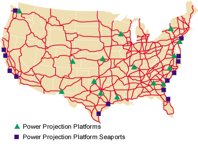 Map of Strategic Highway Network (STRAHNET)
