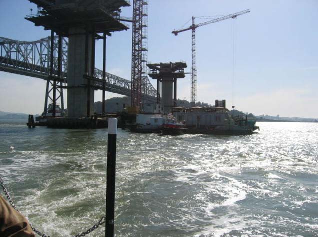 Figure 1: Pier footing at E4W